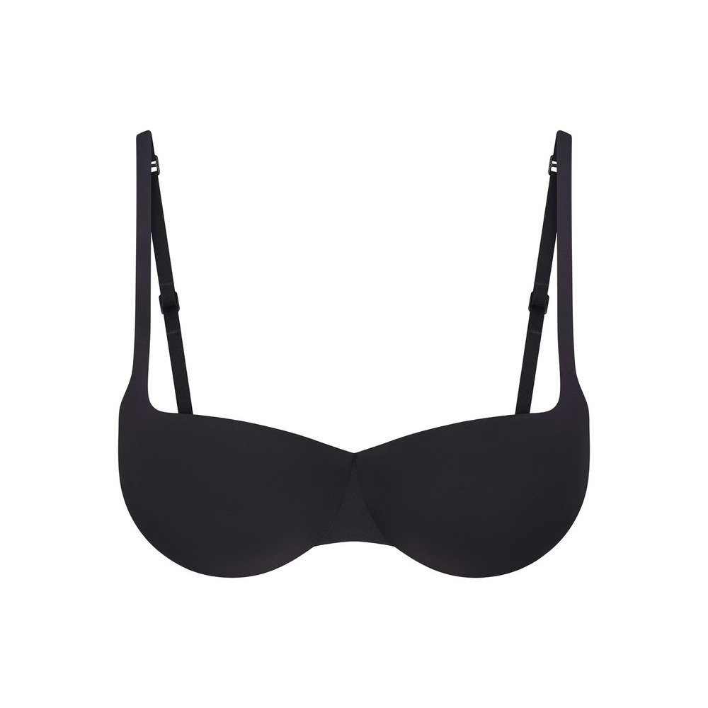 Skims Ultimate Push Up Balconette Bra  - Onyx - New - 36C